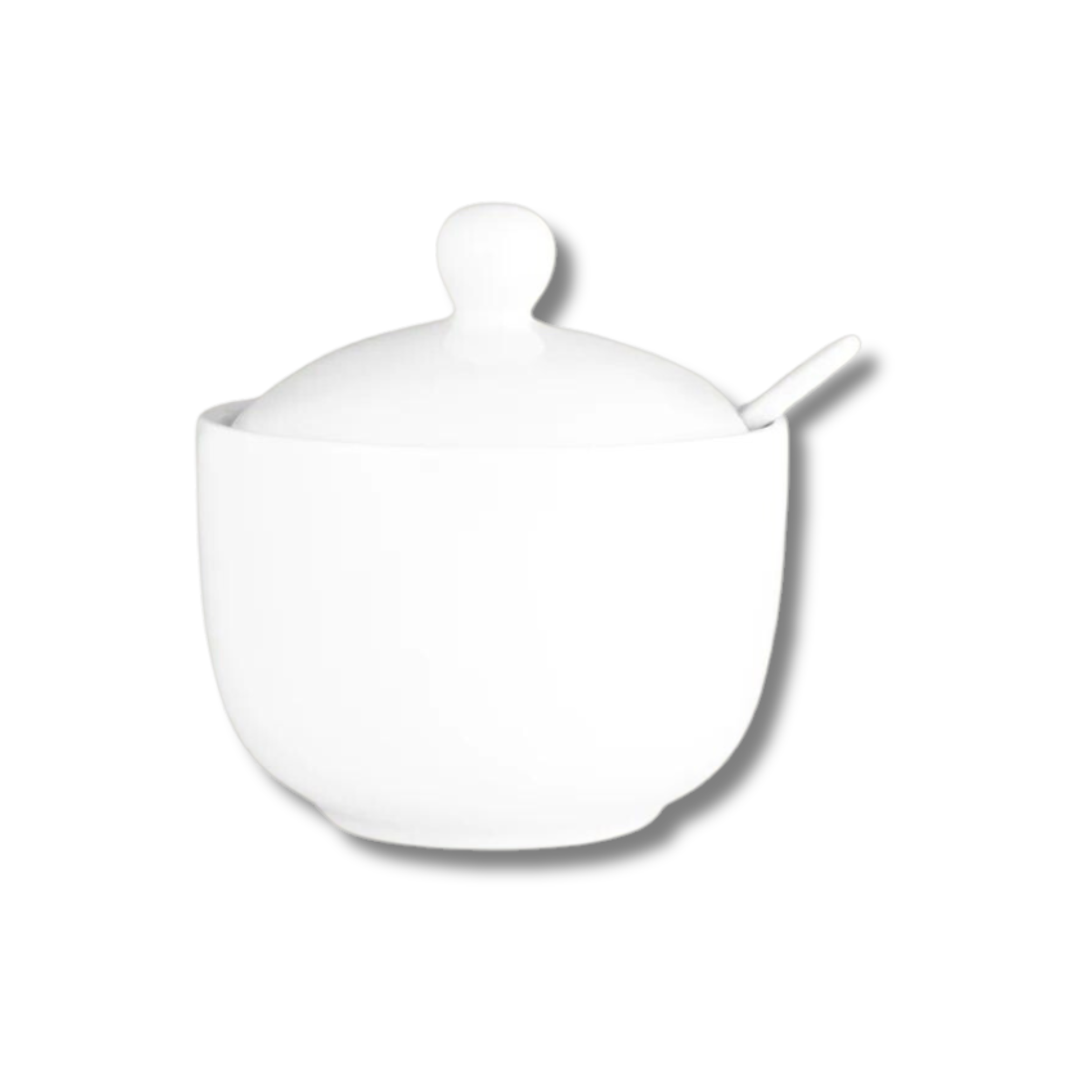 Wilkie Jumbo Sugar Bowl with Spoon New Bone Porcelain T BAR TEA