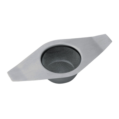 Avanti Tea Strainer with Drip cup 18/8 Stainless Steel - Commercial Grade