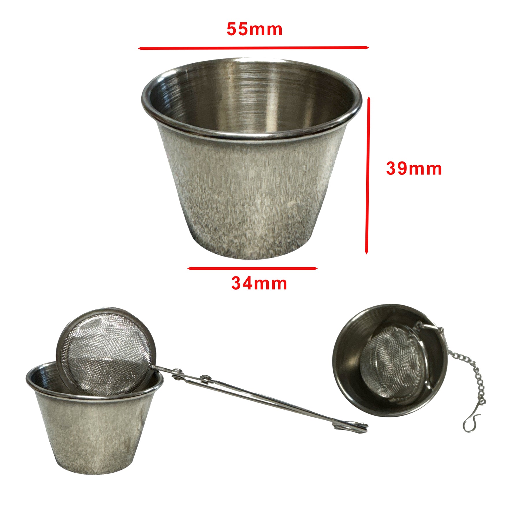 Spring Infuser Stainless Steel Spring Ball Tea Infuser – T BAR TEA