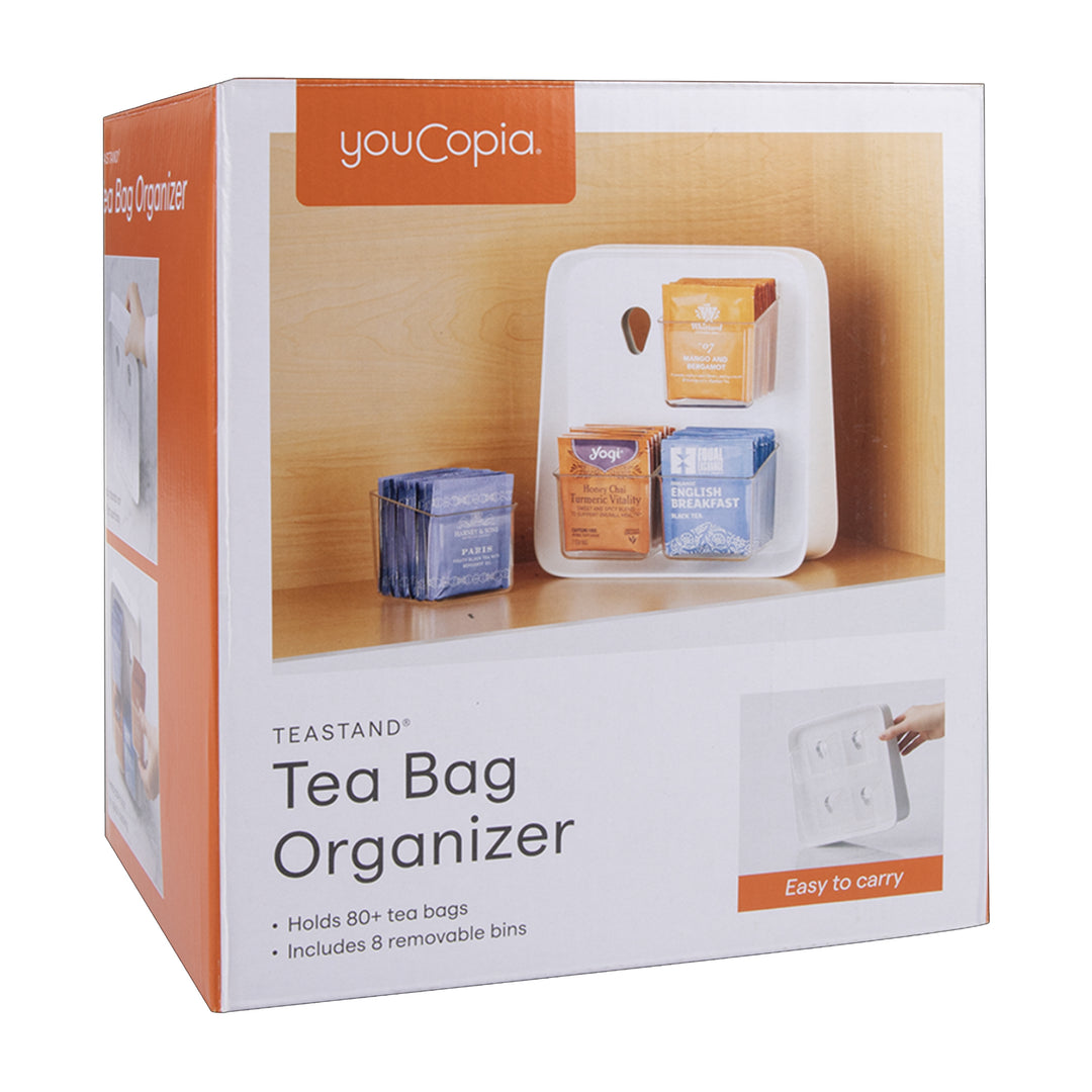 Tea Bag Organizer Youcopia Teastand Tea Stand Tea Bag Organizer