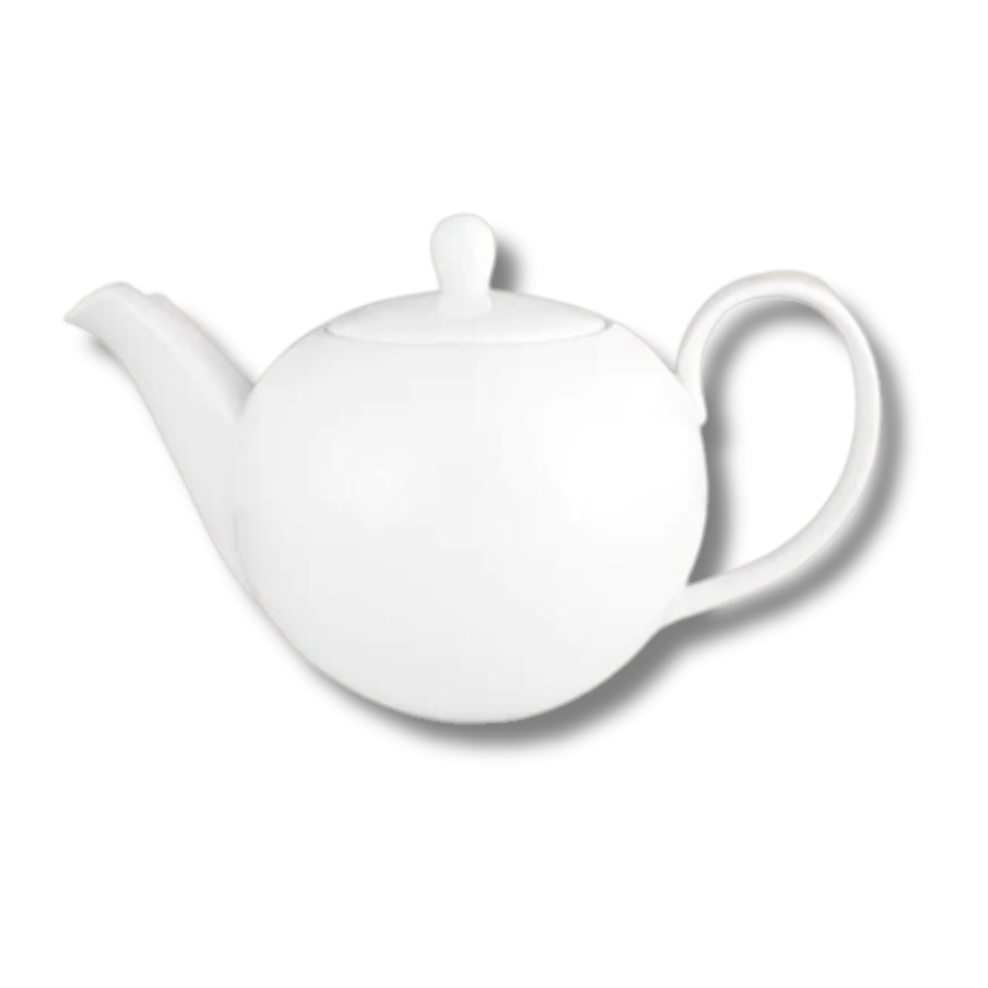 Wilkie Traditional English Style White Teapot New Bone Porcelain T