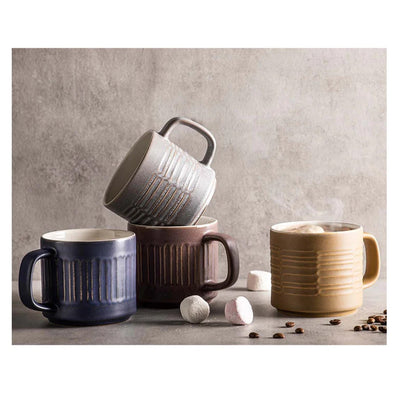 Carve 400ml Tea or Coffee Mugs