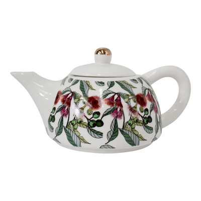 Garden Fauna Teapot Gumnut design with tea infuser basket 